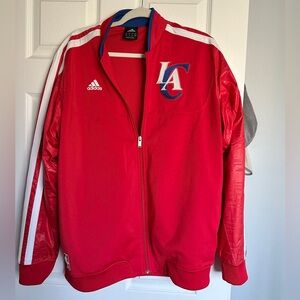 Adidas NBA LA Clippers Men’s Red Jacket Like New